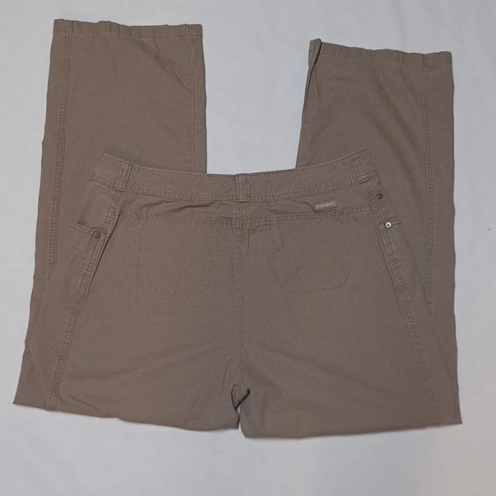 Woolrich Ripstop Cotton Khaki Outdoor Camping Work Wear Pants Size 14